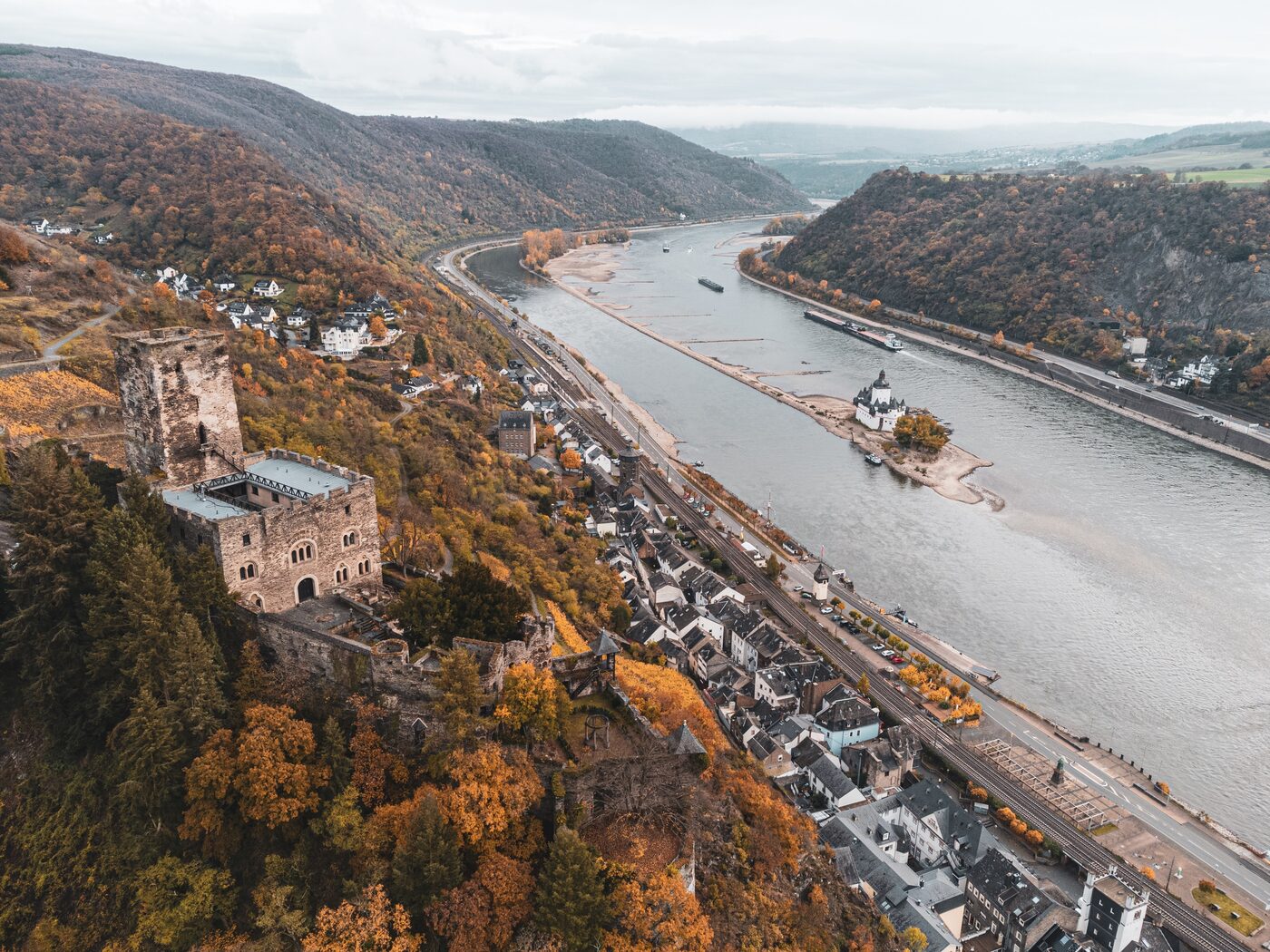 Blick über den Mittelrhein