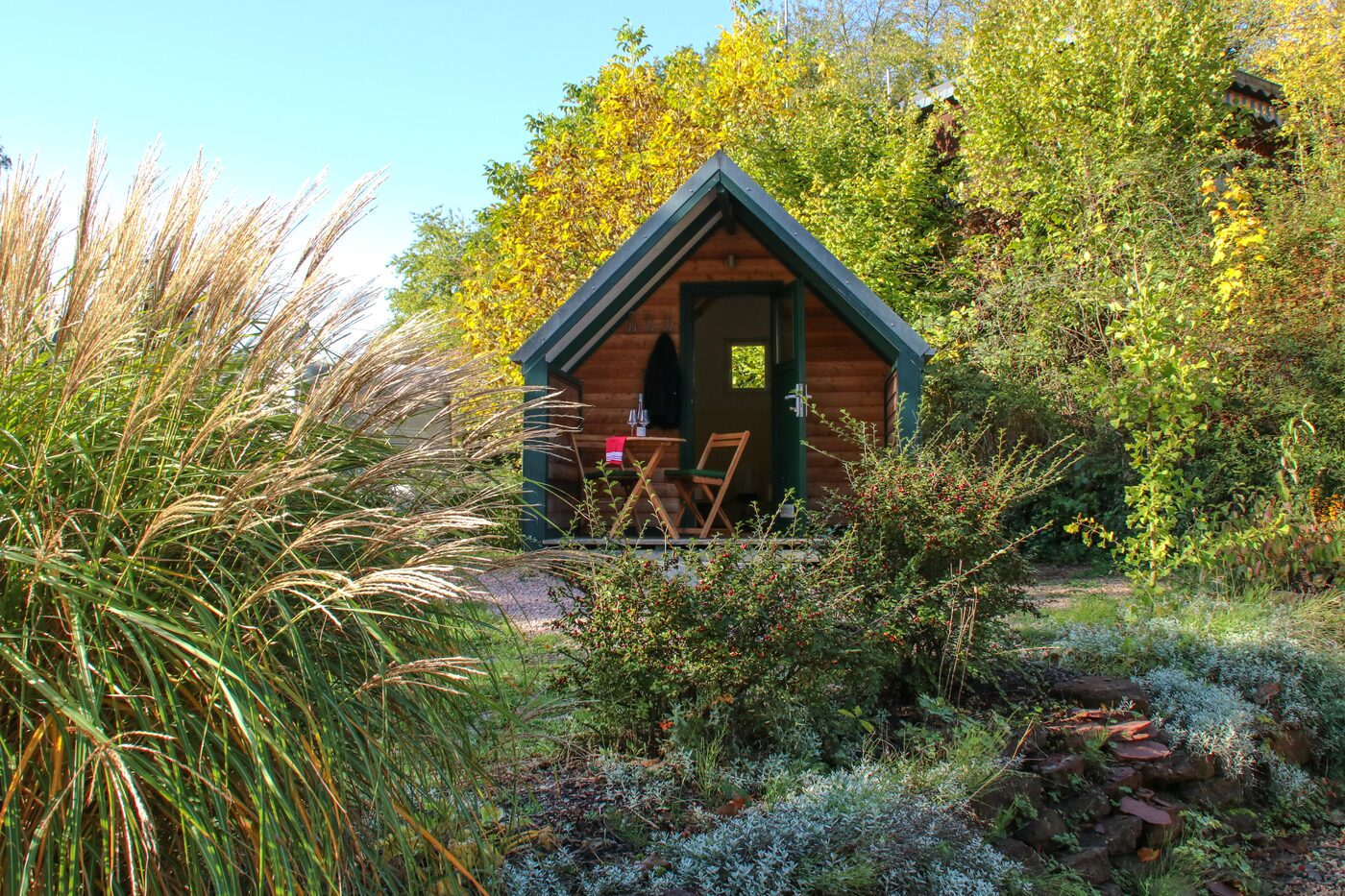 Woodyhütte im Campingpark Lindelgrund